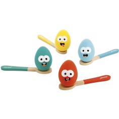 Course aux œufs - Jeu plein air enfant, anniversaire enfant - Janod