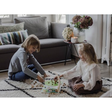 Jeu d'adresse - Jeu de société bois carton pour enfant dès 6 ans - Janod