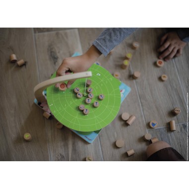 Jeu d'adresse - Jeu de société bois carton pour enfant dès 6 ans - Janod