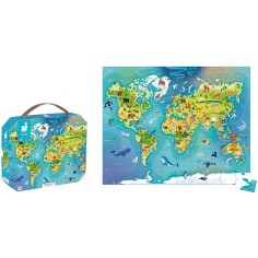 Puzzle 100 pieces - Puzzle enfant 6 ans, jouet enfant 6 ans - Janod 2
