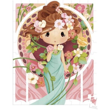 Puzzle inspiré de Mucha 100 pièces - Janod