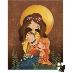 Puzzle inspiré de Klimt 100 pièces - Janod 2