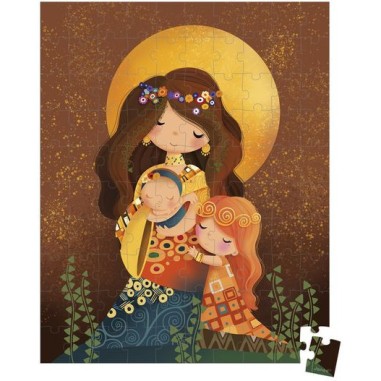 Puzzle inspiré de Klimt 100 pièces - Janod