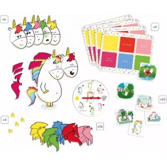 Jeu de société les émotions - Gaston la licorne, enfant - Janod 2