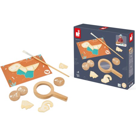Jeu fouille dinosaure - Fossiles dino pour enfant dès 4 ans - Janod Jeu fouille dinosaure - Fossiles dino pour enfant dès 4 ans - Janod