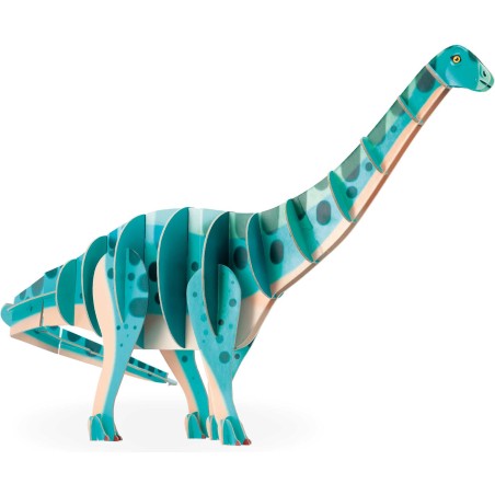 Puzzle dinosaure 3D - Diplodocus, pour enfant dès 5 ans - Janod