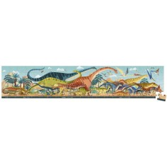 Puzzle dinosaure - éducatif dino, 100 pièces, enfant 6 ans - Janod 2