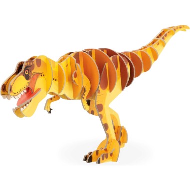 Puzzle dinosaure 3D -rex, pour enfant dès 5 ans - Janod