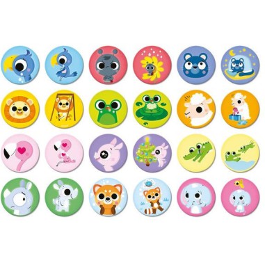 Jeu de mémo pour enfant 2 ans, jeu de société émotions - Janod