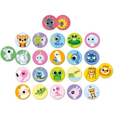 Jeu de mémo pour enfant 2 ans, jeu de société émotions - Janod