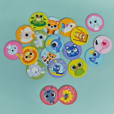 Jeu de mémo pour enfant 2 ans, jeu de société émotions - Janod