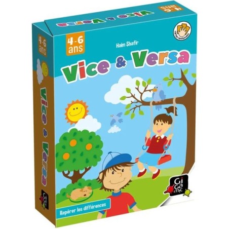 Vice et versa - jeu d'observation - Gigamic