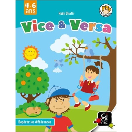 Vice et versa - jeu d'observation - Gigamic