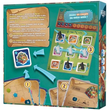 Les Architectes d'Amytis - Jeux de société - La Boite de Jeu
