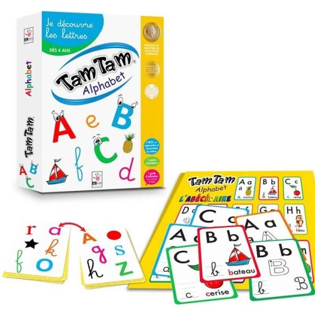 Tam Tam - Coffret Alphabet - Jeux de société - Ab Ludis Editions
