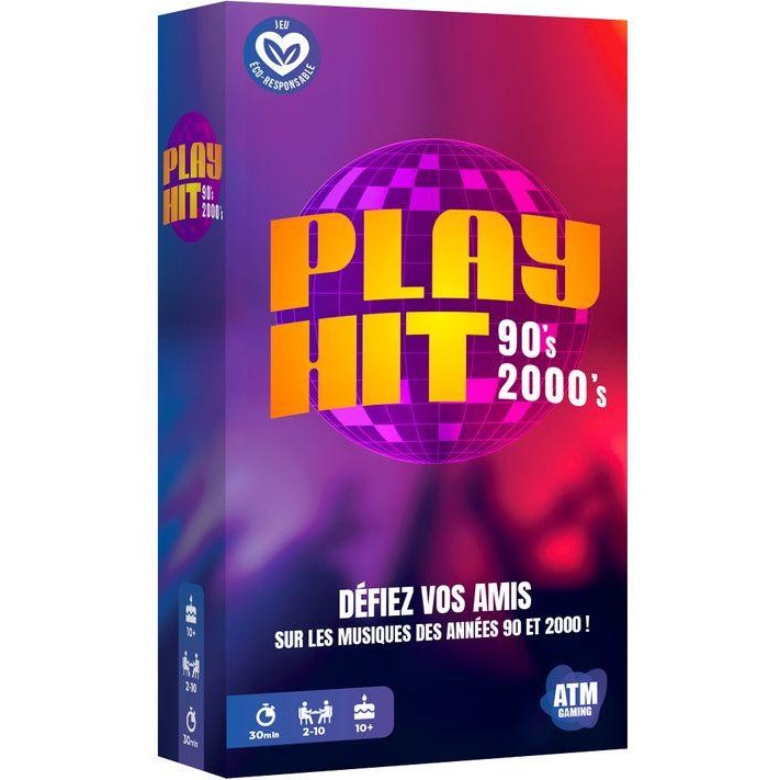 Quizz musical : Play hit année 90' 2000' Atm Gaming