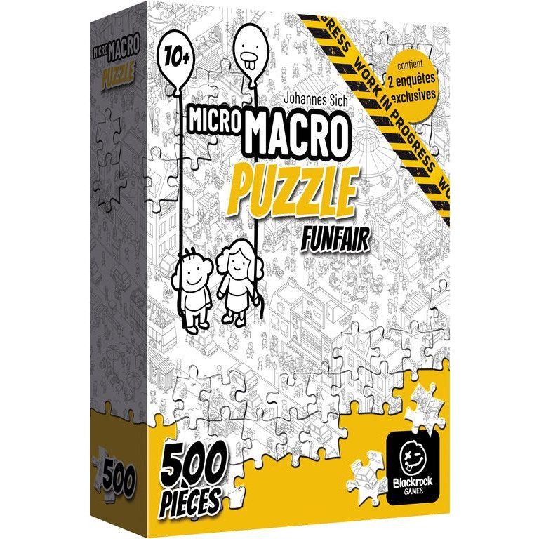 Puzzle 500 pièces : Micro Macro Puzzle Funfair Spielwiese