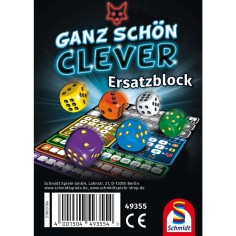 Recharge bloc de score jeu Très futé - Schmidt Spiele