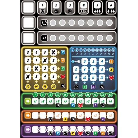 Très futé! - Bloc de Score - Jeu de société - Spiele GmbH - Schmidt