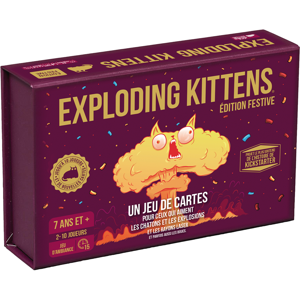 Édition Festive Exploding Kittens