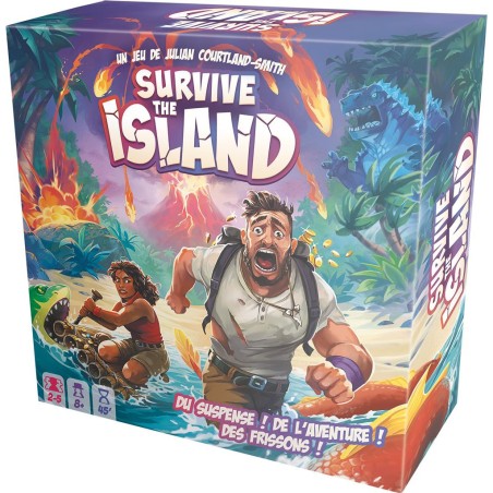 Survive The Island - Zygomatic - Jeux de société - Asmodée Survive The Island - Zygomatic - Jeux de société - Asmodée