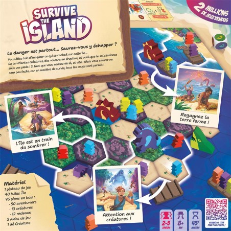 Survive The Island - Zygomatic - Jeux de société - Asmodée Survive The Island - Zygomatic - Jeux de société - Asmodée