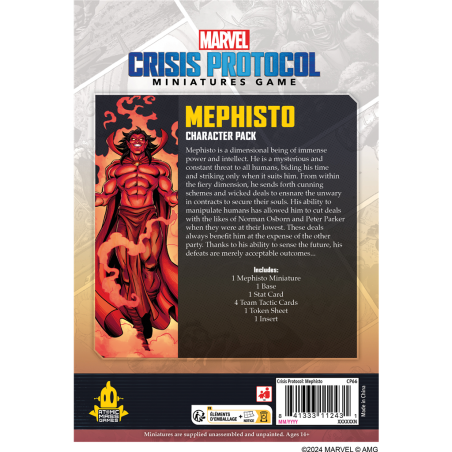Marvel Crisis Protocol : Mephisto - Atomic Mass Games Marvel Crisis Protocol : Mephisto - Atomic Mass Games