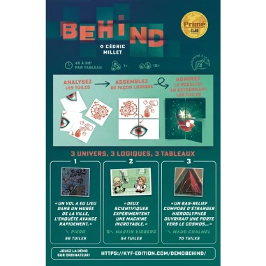 Behind - Jeu de Société - Kyf Edition