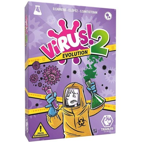 Virus 2 Evolution - extension jeu de cartes Virus - Tranjis Games