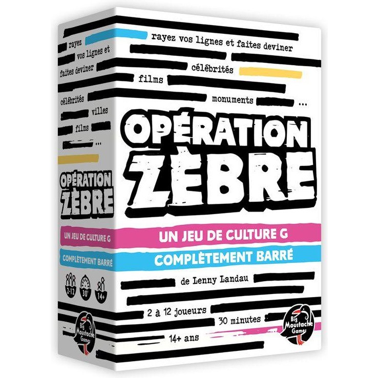 Opération Zèbre Big Moustache Games
