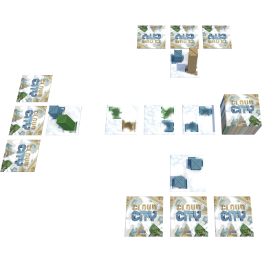 Cloud city - jeu de développement Blue Orange - Blue Orange Games