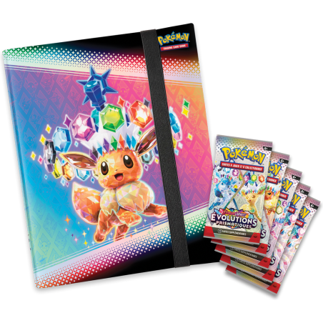 : Portfolio 9 pochettes - + 5 boosters - Pokémon