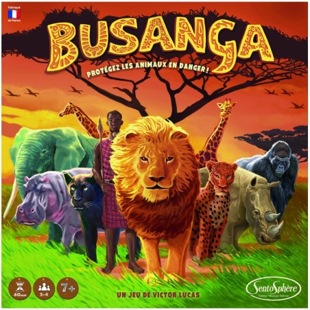 Busanga - Jeux de société - / création Véronique Debroise - Sentosphère