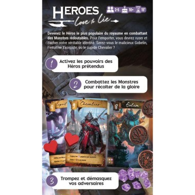 Heroes Love to Lie - Jeu de Société - Jeu de Cartes - Unfriendly Games