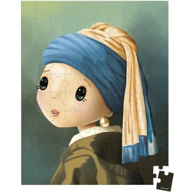 Puzzle inspiré de Vermeer 100 pièces - Janod