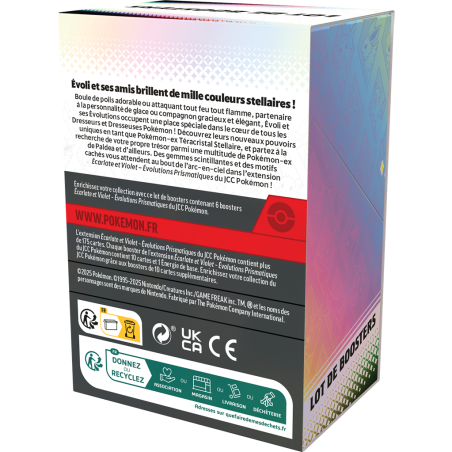 EV8.5 : Bundle - 6 boosters - Pokémon