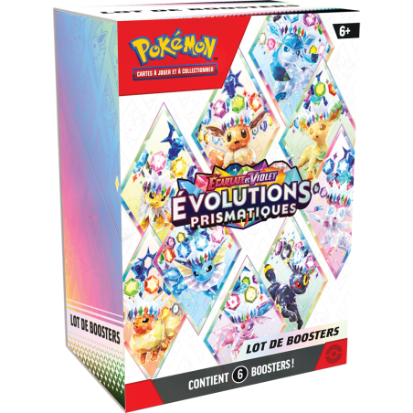 EV8.5 : Bundle - 6 boosters - Pokémon