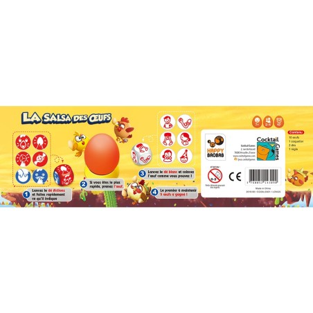 La Salsa des Oeufs - Jeu de société - Cocktail Games