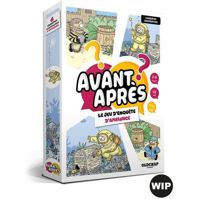 Jeu d'enquête : Avant Apres Oldchap Games