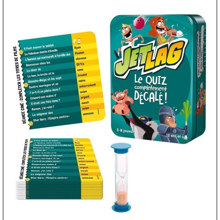 Jet Lag - Jeu de société - Cocktail Games