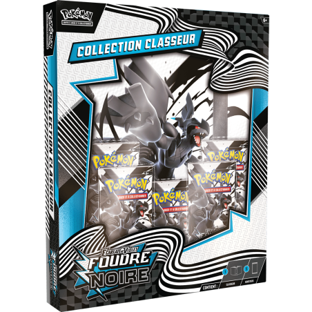 : Portfolio + 5 boosters Foudre Noire - Asmodée