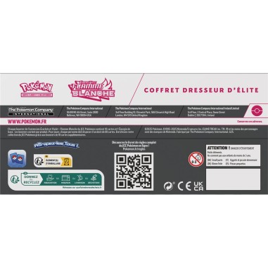 : Coffret Dresseur d'Elite Flamme Blanche - Asmodée