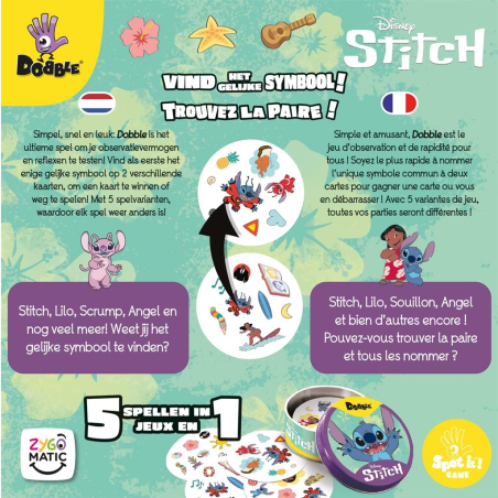 Dobble Stitch - Zygomatic - Jeux de société - Asmodée