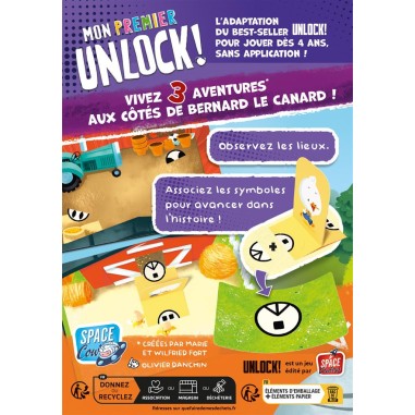 Mon Premier Unlock! : Histoires de Canard - Space Cow