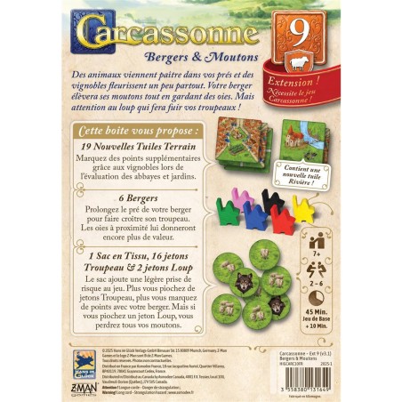Carcassonne : Bergers et Moutons 2025 - Hans im Gluck