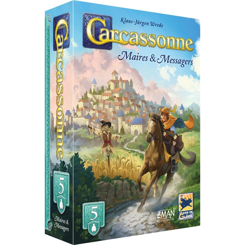 Carcassonne : Maires et Messagers Édition 2025 Extension Z