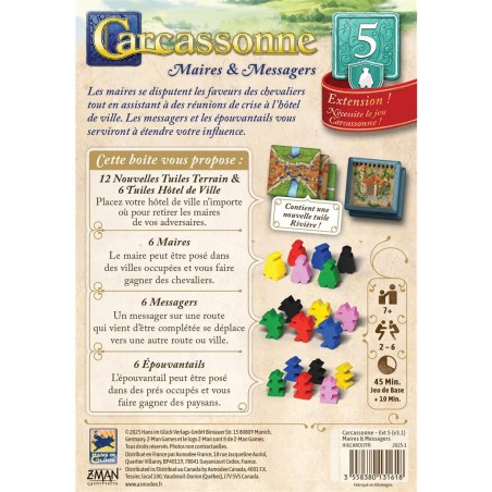 Carcassonne : Maires et Messagers 2025 - Hans im Gluck