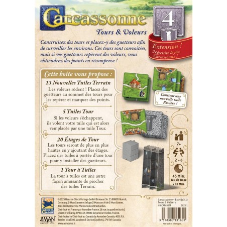 Carcassonne : Tours et Voleurs 2025 - Hans im Gluck