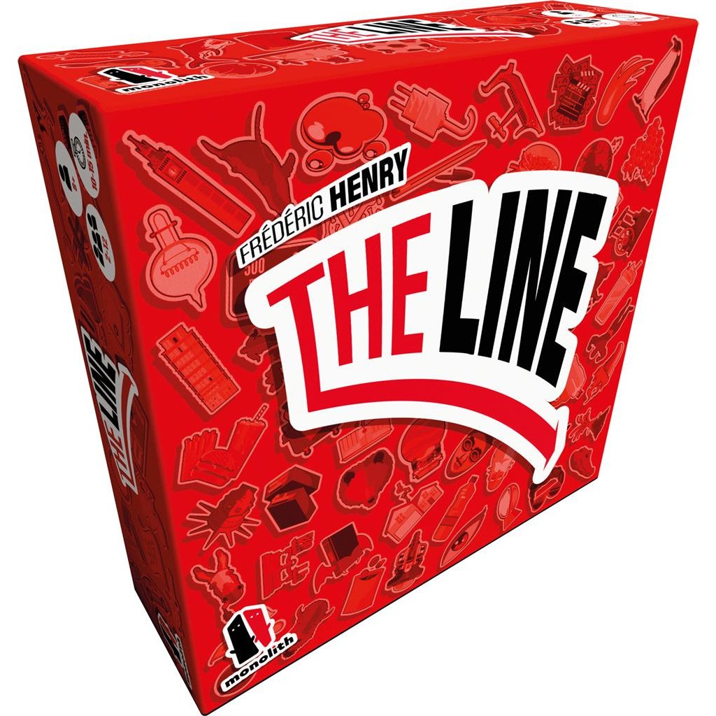 The Line Red Monolith