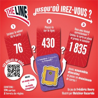 The Line - Jeu de Société - Jeu d&#039;Ambiance - Monolith